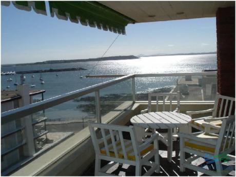 Apartamento Amplio, Luminoso Con Excelentes Vistas Al Mar , Y Puerto De Punta Del Este