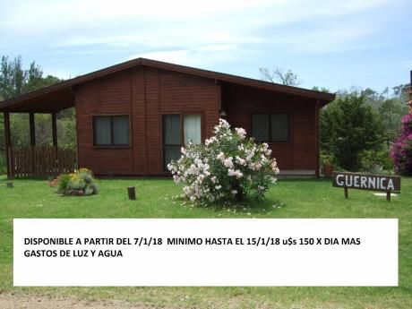 Casa Cabaña 5 Personas. San Francisco,170mt Playa,