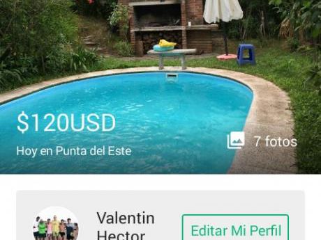 Casa A Una Cuadra Del Mar Parada 32 De La Mansa 120 Dólares